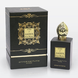 Amber Floral Unisex Extrait de Parfum 100ml/3.4oz Prince Parfums Dubai