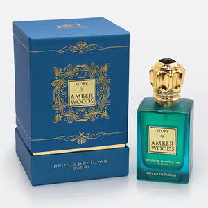 Amber Woods Extrait de Parfum for Men 100ml/3.4oz Prince Parfums Dubai