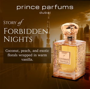 Gourmand Vanilla Extrait de Parfum for Women 100ml/3.4oz Prince Parfums Dubai