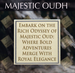 Majestic Oud Unisex Extrait de Parfum 100ml/3.4oz Prince Parfums Dubai