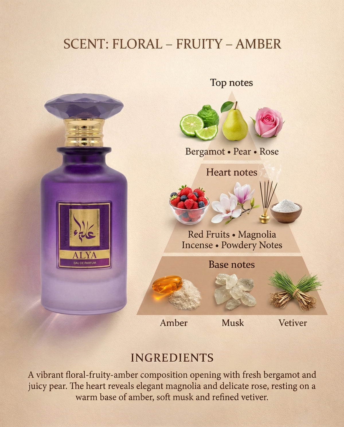 Alya Eau de Parfum for Women's 100ml/3.4oz