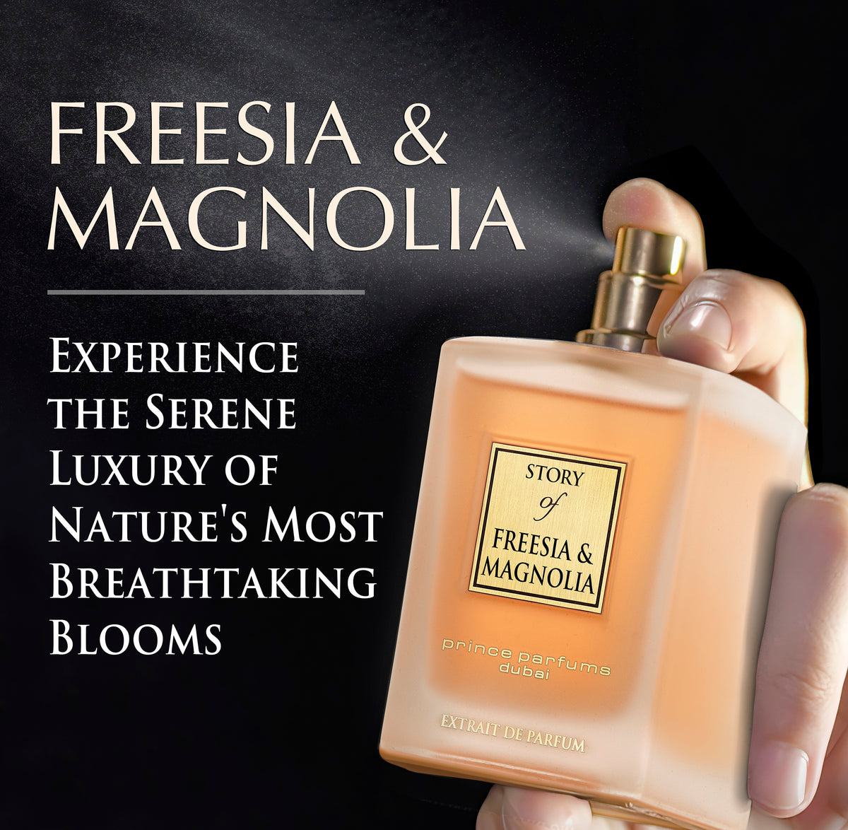 Freesia Magnolia 100ml/3.4oz Womens Extrait de Parfum