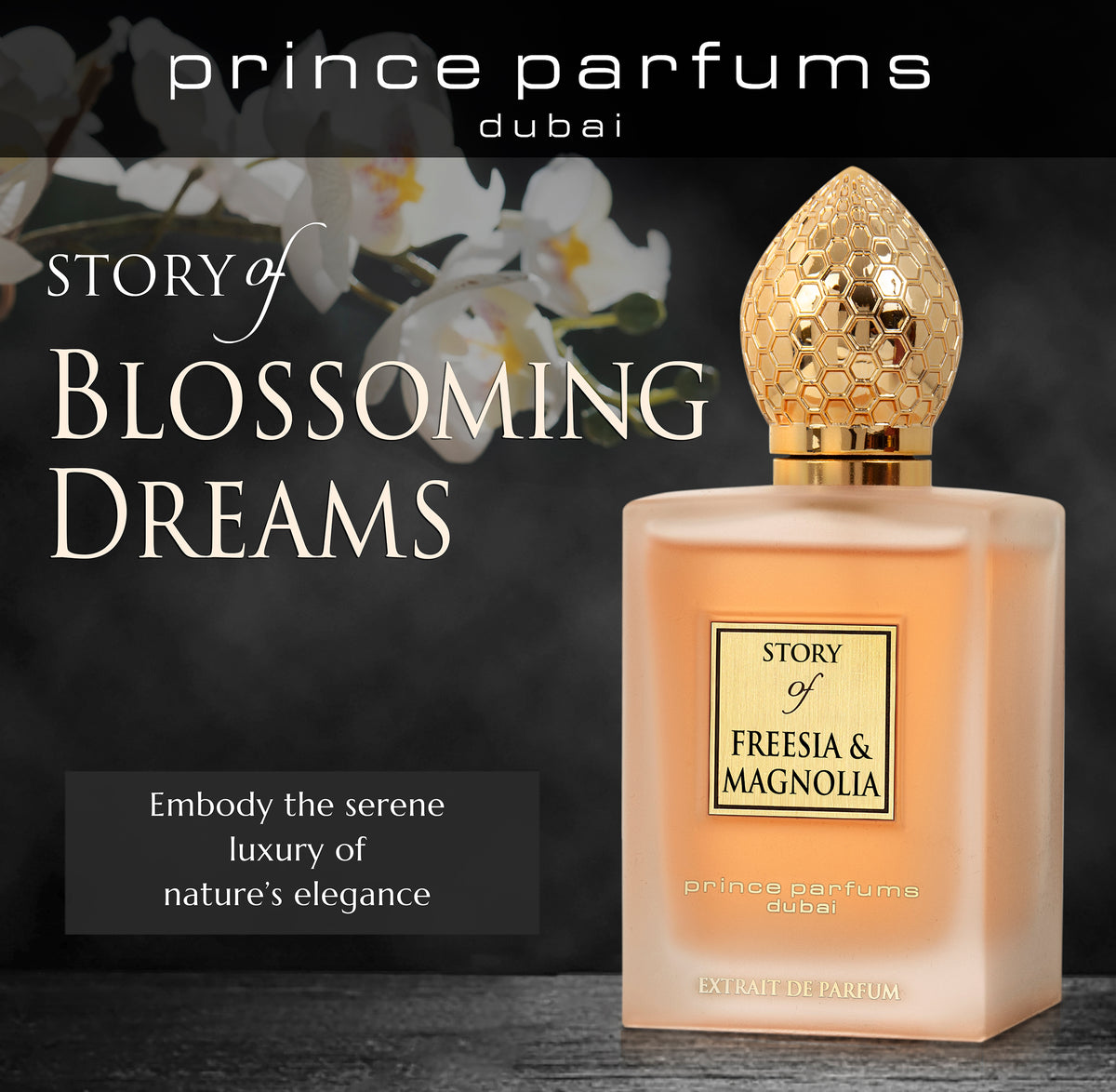 Freesia Magnolia 100ml/3.4oz Womens Extrait de Parfum