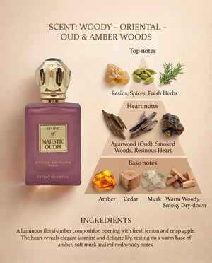 Majestic Oud Unisex Extrait de Parfum 100ml/3.4oz