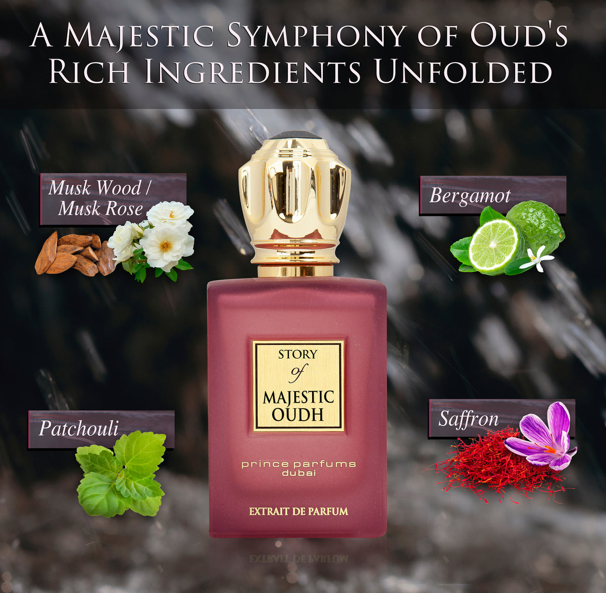 Majestic Oud Mens Extrait de Parfum - Main Image