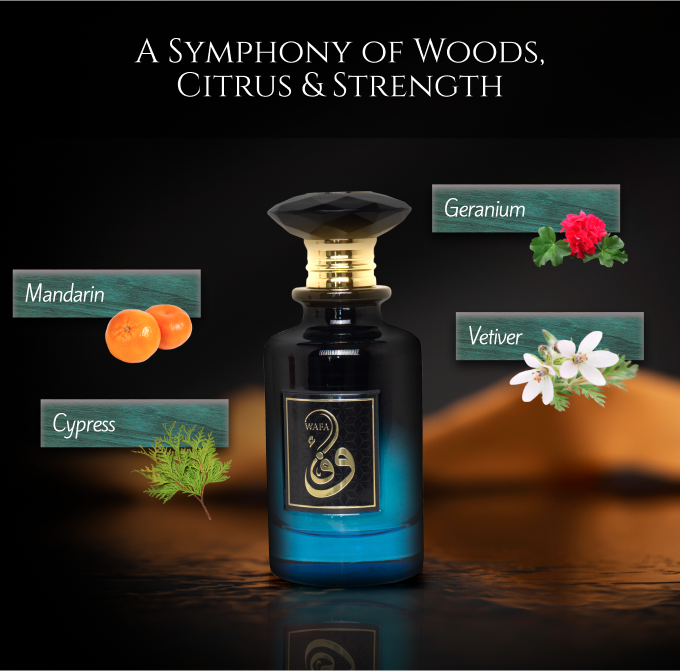 Wafa – Men’s Eau de Parfum (3.4 oz / 100 ml)