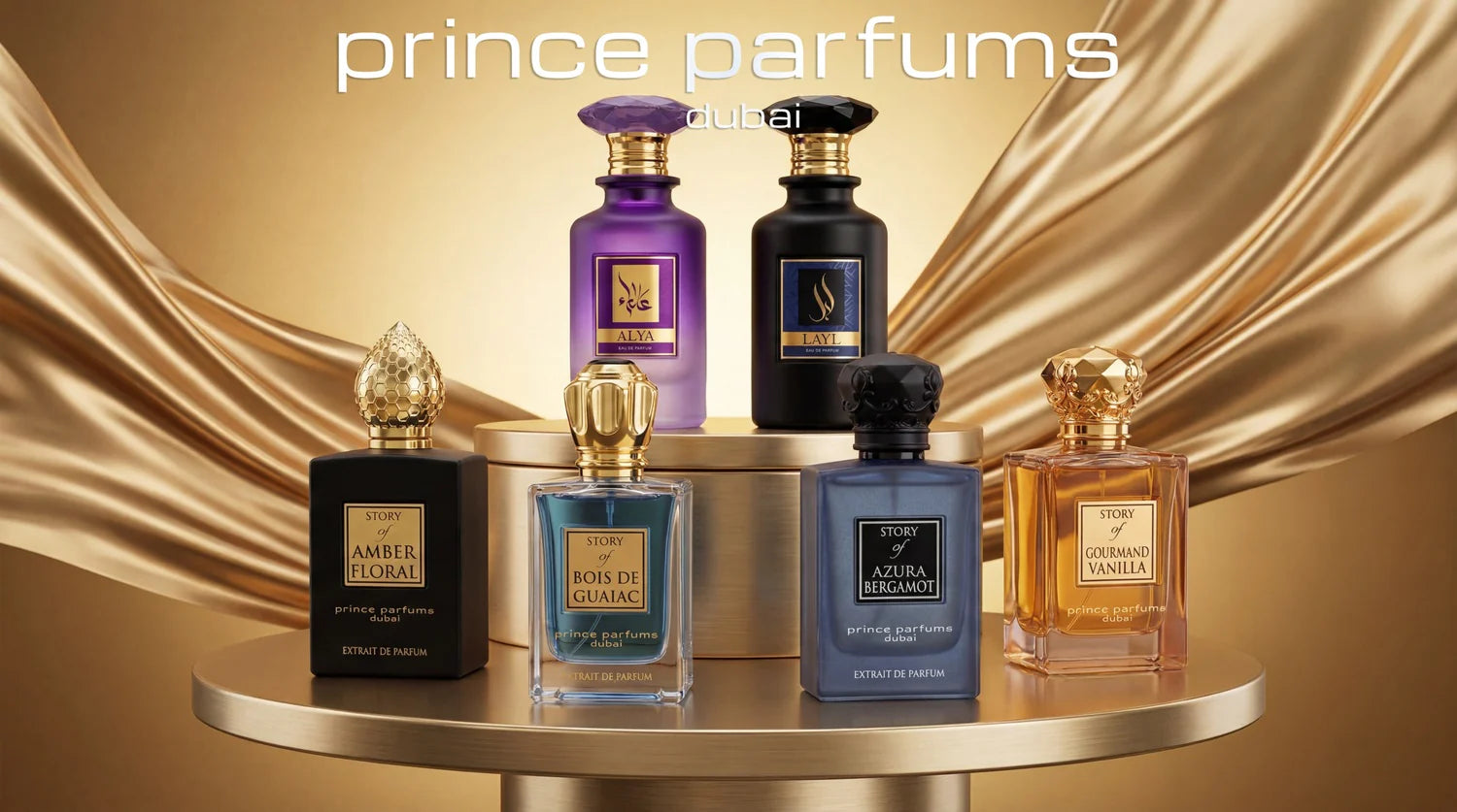 Prince Parfums Dubai main fragrance collection